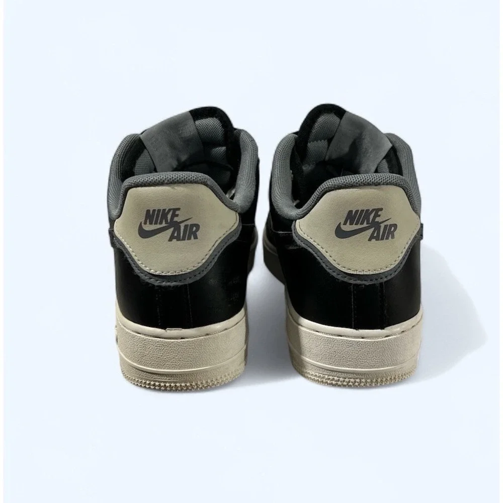 NIKE AIR‎ FORCE 1 MEN SNEAKER #A02439-002 BLACK COLOR SZ 9.5
